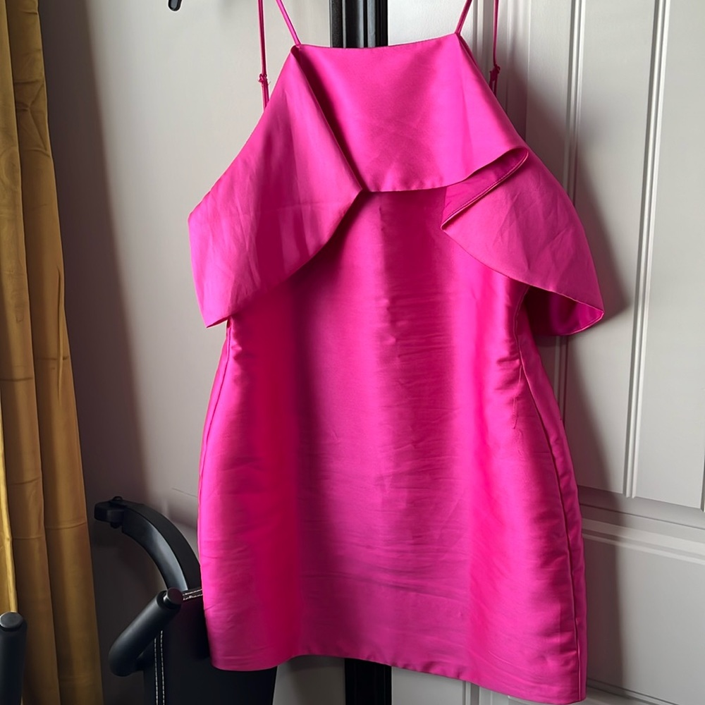 Gianni Bini hot pink mini dress